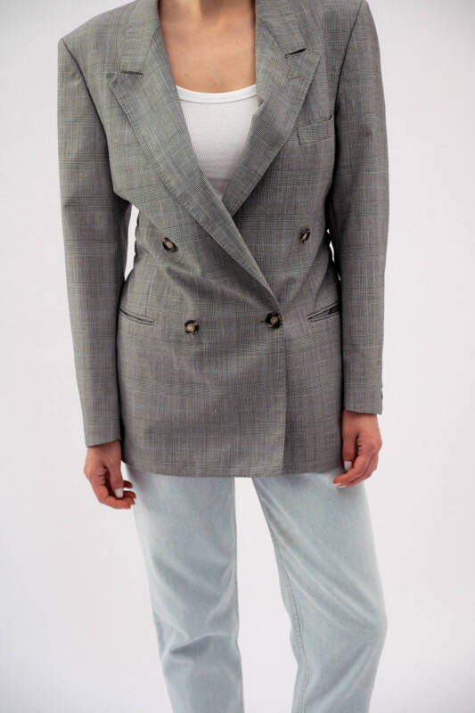 GRAY DOUBLE-BREWED BLAZER MODEL No4