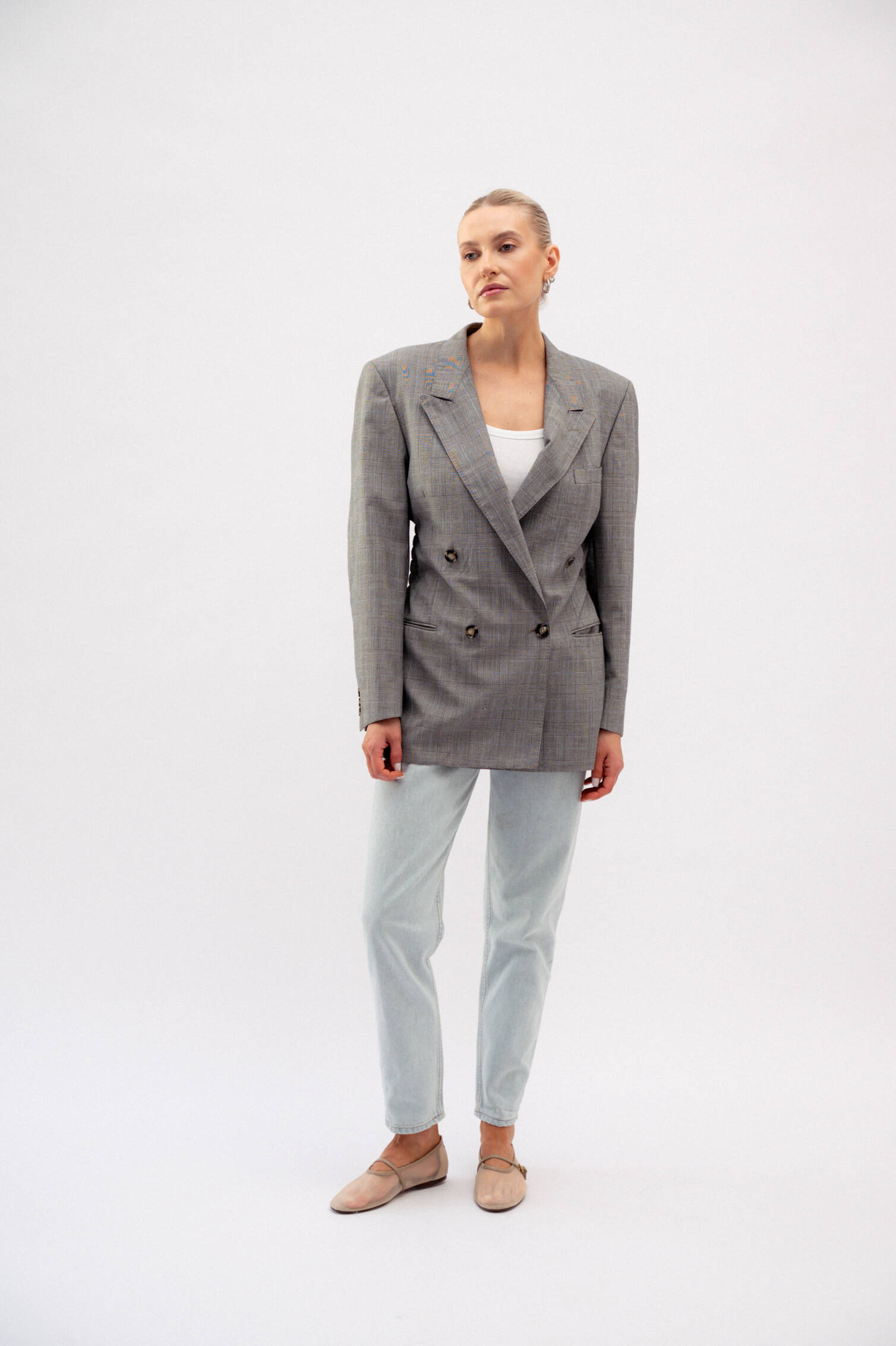 GRAY DOUBLE-BREWED BLAZER MODEL No4