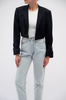 BLACK SHORT No5 BLAZER WITH BUCKLES