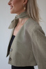 BEIGE TEXTURED JACKET