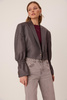 SHORT GREY FITTED No2 BLAZER