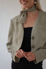 BEIGE TEXTURED JACKET